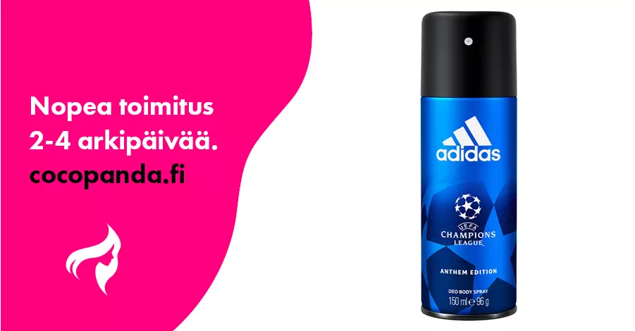 Adidas Uefa Limited Anthem Edition Deodorant 150 Ml
