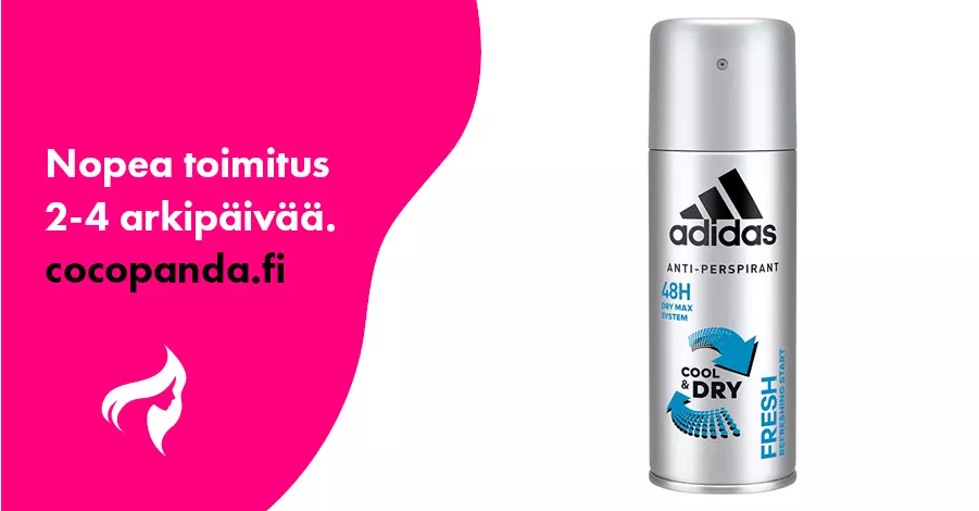 Adidas Anti Perspirant Cool Dry Fresh Deodorant Spray 150 Ml