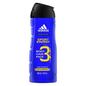 Adidas Sport Energy 3 In 1 Body, Hair And Face Shower