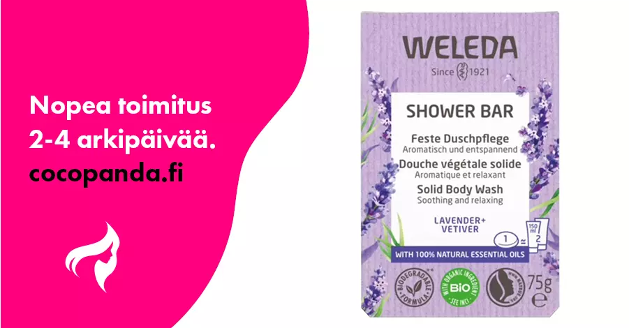 Weleda Shower Bar Lavender 75G