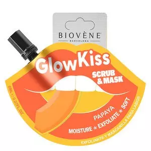 Biovène Glow Kiss Papaya Lip Scrub Mask 8 Ml