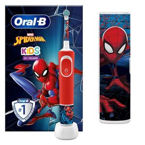Oral B Vitality100 Kids Spiderman Travel Case