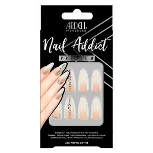 Ardell Nail Addict ─ Nude Light Crystals