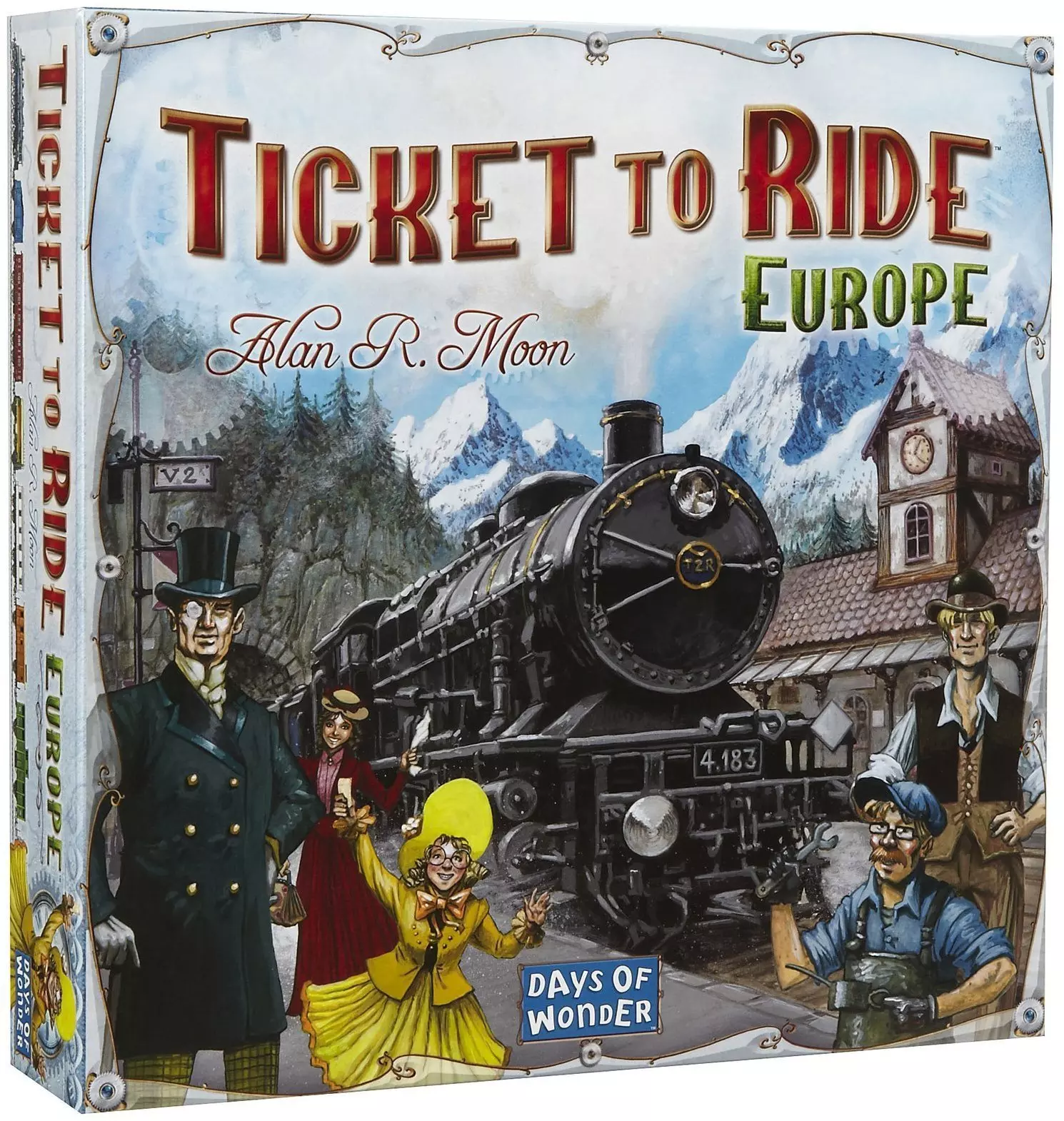 Ticket To Ride Europe Lautapeli