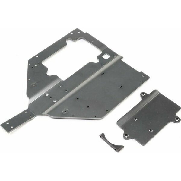 Losi Chassis Motor Cover Plate: Super Baja Rey Los251061