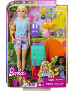 Barbie Camping Malibu Nukke Ja Tarvikkeet