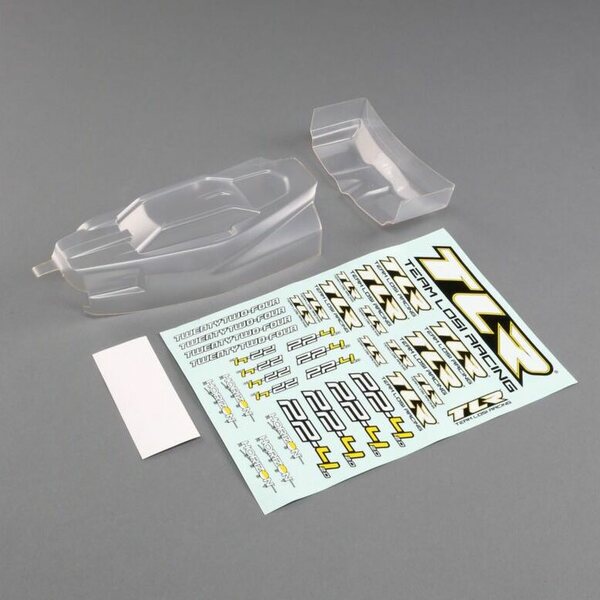 Tlr Lightweight Low Profile Body-Wing Clear: 22-4 2.0 Tlr330009