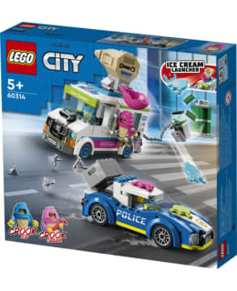 Lego City Police 60314 Poliisin Takaa Ajama Jäätelöauto