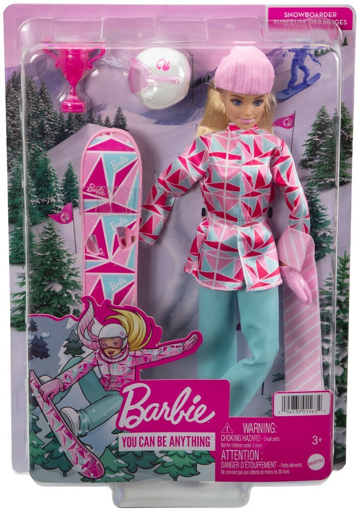 Barbie Winter Sports Nukke