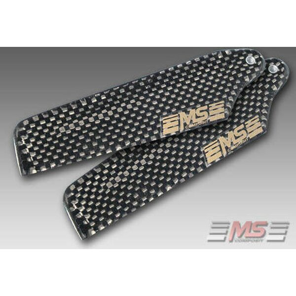 Ms Composite Cfc Tail Blades 95Mm
