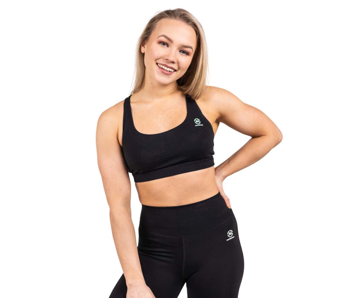 M-Sportswear Outlet Basic Workout Top, Definitely Black