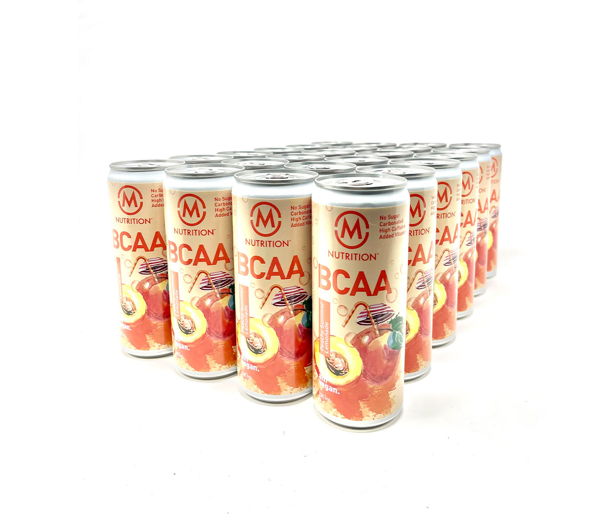 M-Nutrition Bcaa, Peachy Summer Lemonade 6-Pack