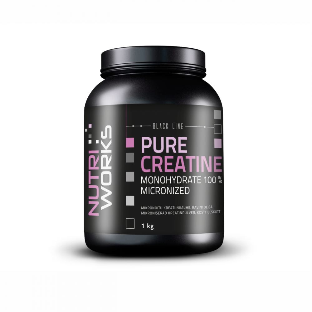 Nutri Works Black Line Creatine, 1 Kg
