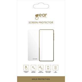 Gear Glass Prot. Flat 2.5D Gold Iphone 13  