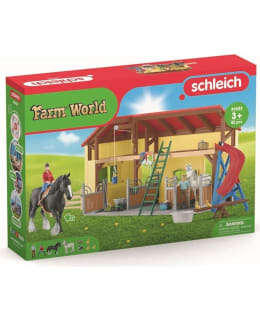 Schleich Farm World Horse Stable Värikäs Hevostalli