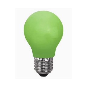 Vihreä E27 Led Lamppu 1W