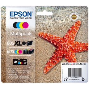 Multipack Epson 603Xl 603 Bk C M Y