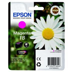 Epson 18 Mustepatruuna Magenta, 180 Sivua