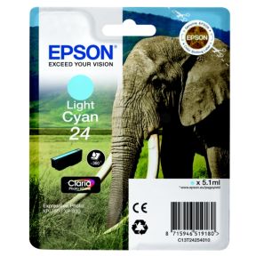 Epson 24 Mustepatruuna Vaalea Cyan, 360 Sivua