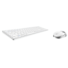 Rapoo Keyboard Mice Set 9750M Multi Mode Wireless Valkoinen