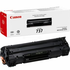 Canon 737 Värikasetti Musta, 2.400 Sivua