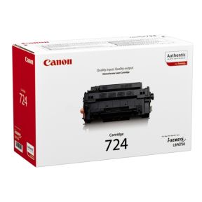 Canon 724 Värikasetti Musta, 6.000 Sivua