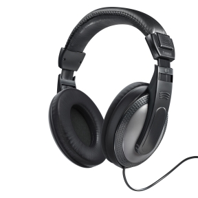 Headphone Over Ear Wired Shell Black