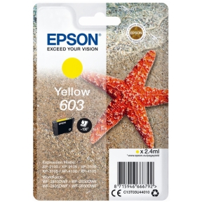 Epson 603 Mustepatruuna Keltainen 130 Sivua T03u4