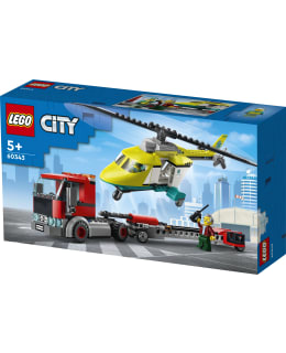 Lego City Great Vehicles 60343 Pelastushelikopterin Kuljetusauto