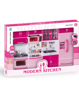 Modern Kitchen Muotinuken 54 Cm Leikkikeittiö
