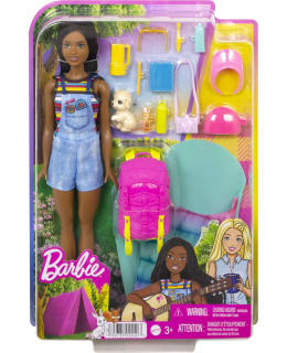 Barbie Camping Brooklyn Nukke Ja Tarvikkeet