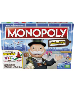 Hasbro Gaming Monopoly Matkusta Maailmanympäri Lautapeli