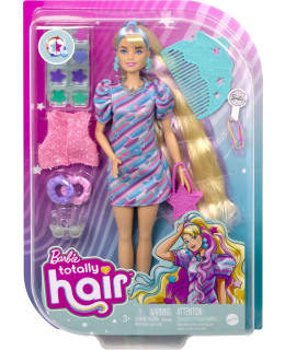 Barbie Totally Hair Doll 1 Blonde Nukke