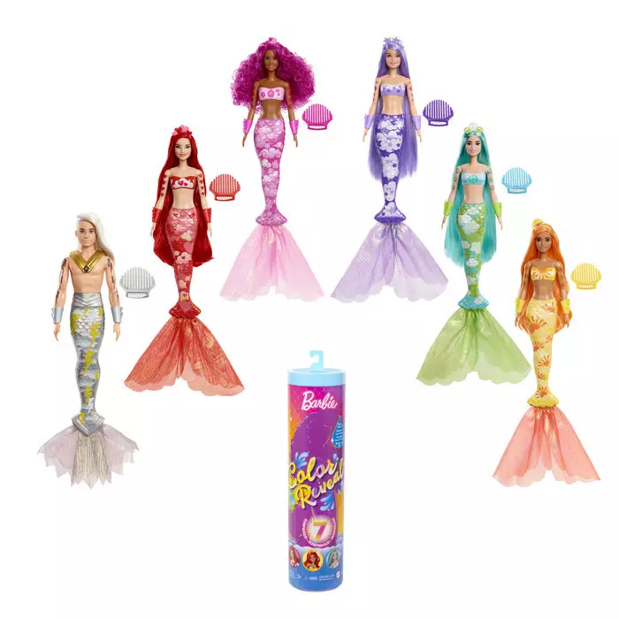 Barbie Color Reveal Rainbow Mermaid