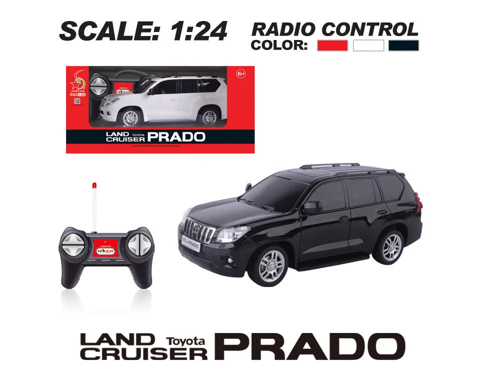 Radio Ohjattava Toyota Land Cruiser Prado