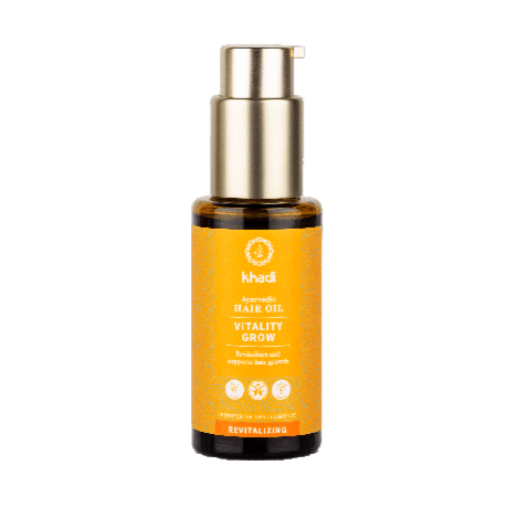 Khadi Vitality Grow Hair Oil –Hiusten Kasvua Tukeva Hiusöljy