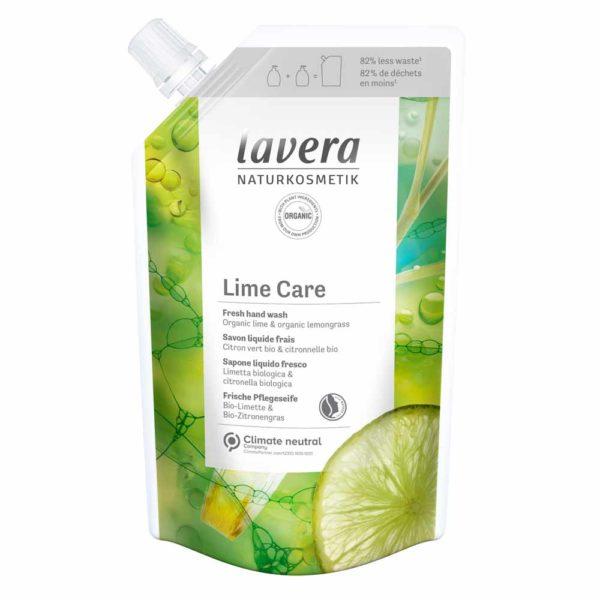 Lavera Refill Pouch Lime Care Hand Wash  Täyttöpakkaus Nestemäinen