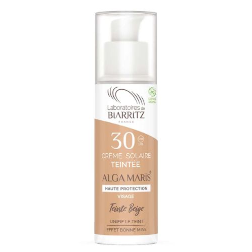 Alga Maris Sävyttävä Aurinkovoide Kasvoille Spf30 Beige