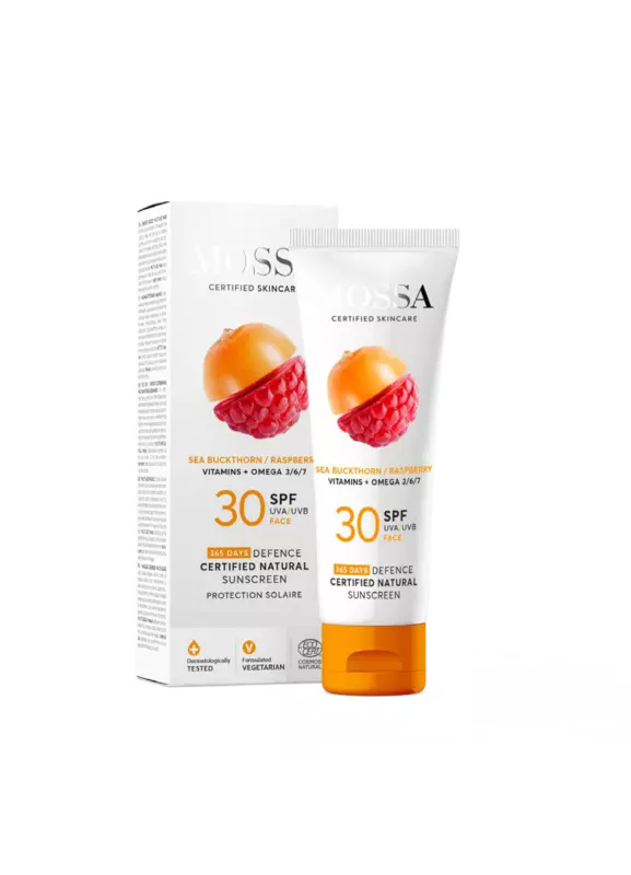 Mossa 365 Days Defence Certified Natural Sunscreen Sävyttävä Aurinkosuojavoide
