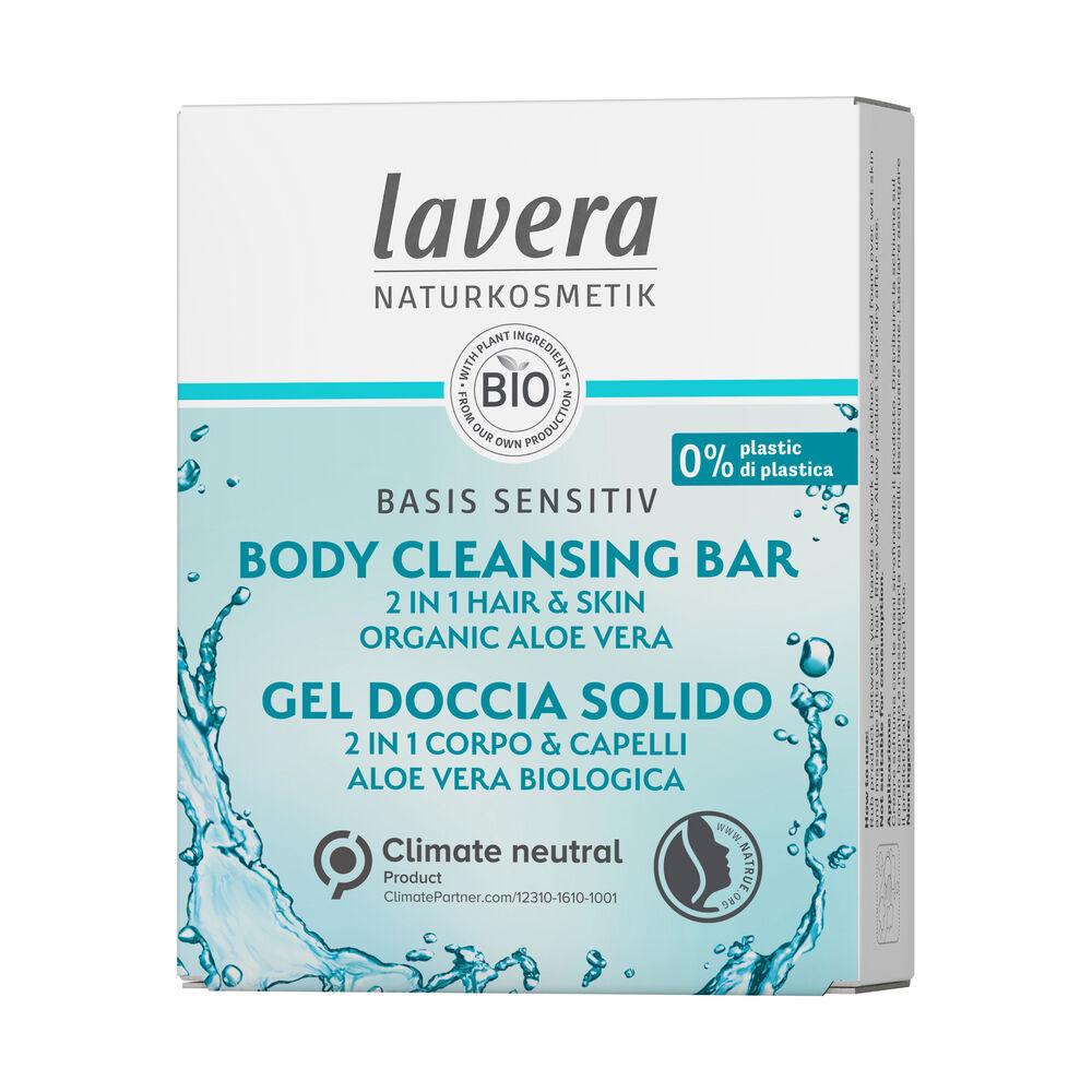 Lavera Basis Sensitiv Body Cleansing Bar  Palasaippua Vartalolle Ja