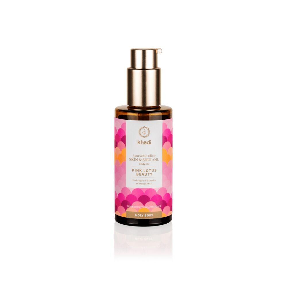 Khadi Pink Lotus Beauty Oil  Vartaloöljy