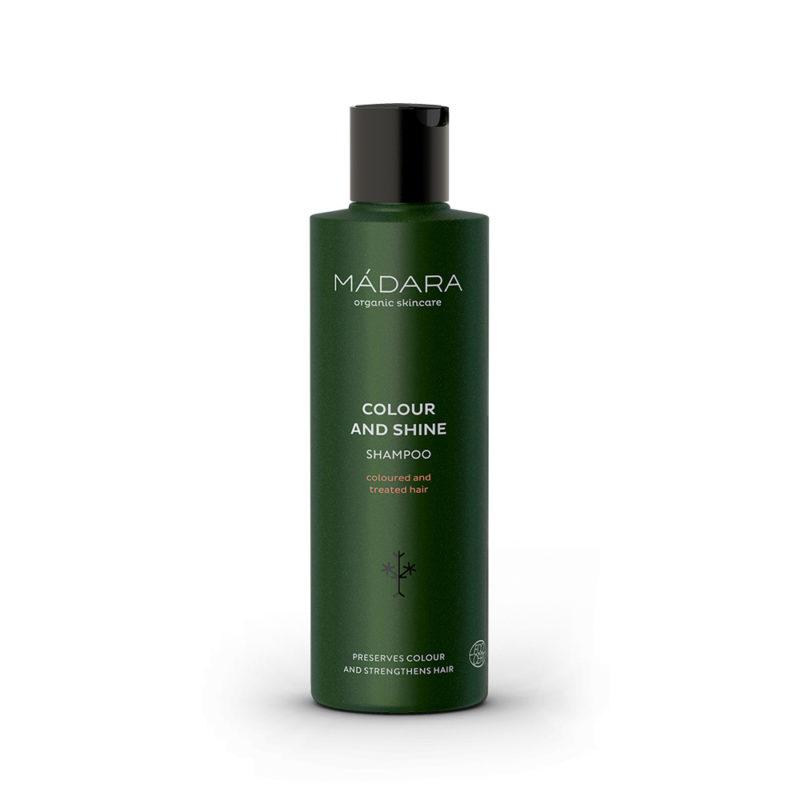Madara Colour Shine Shampoo -Väriä Suojaava Shampoo