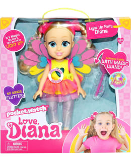 Love Diana Light Up Fairy Feature Doll Pack Keijunukke