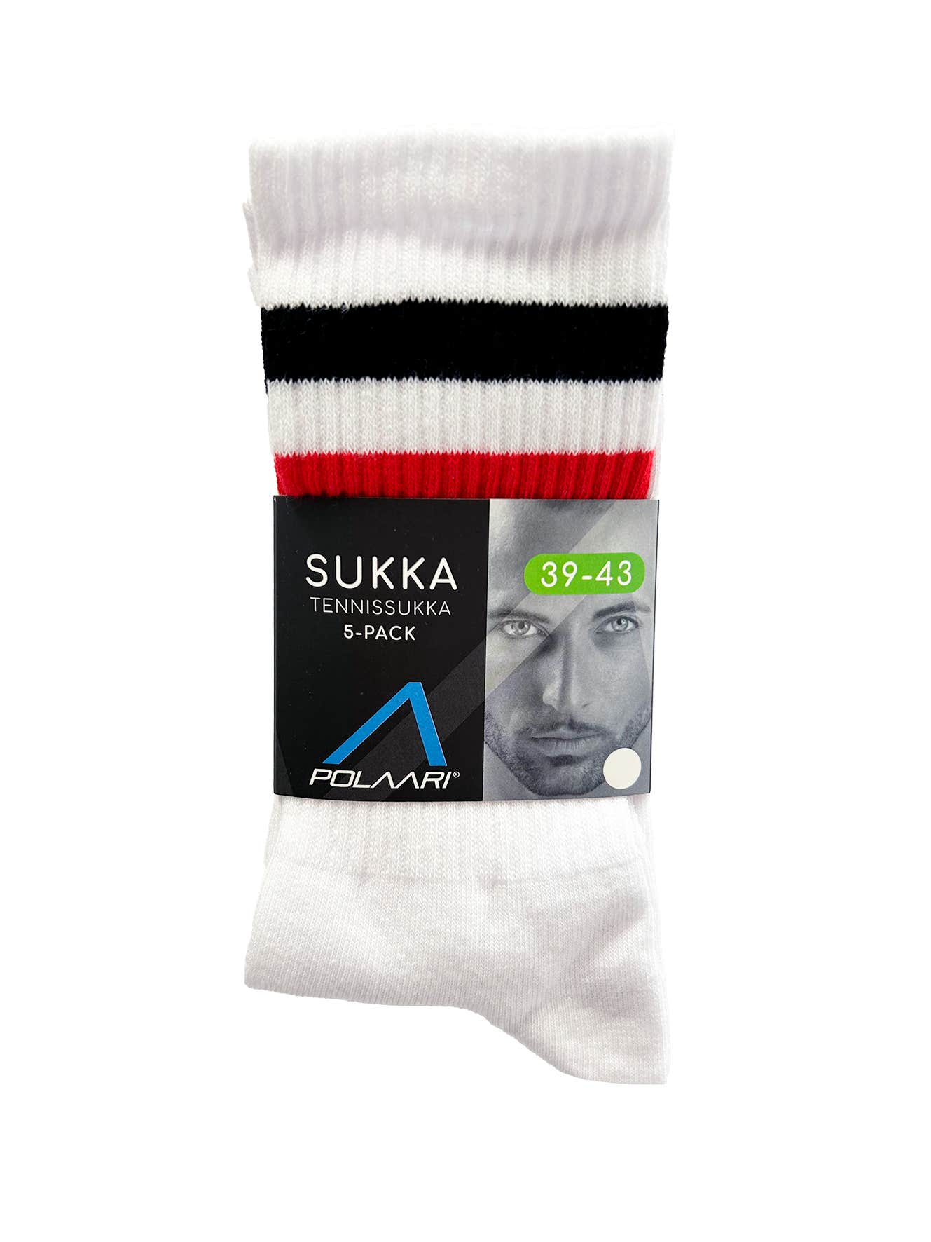 Tennissukat 2-Pack 40-43