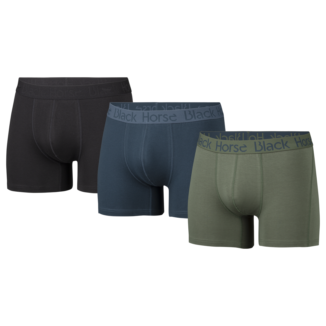Bokserit Luomupuuvillasta 3-Pack Large