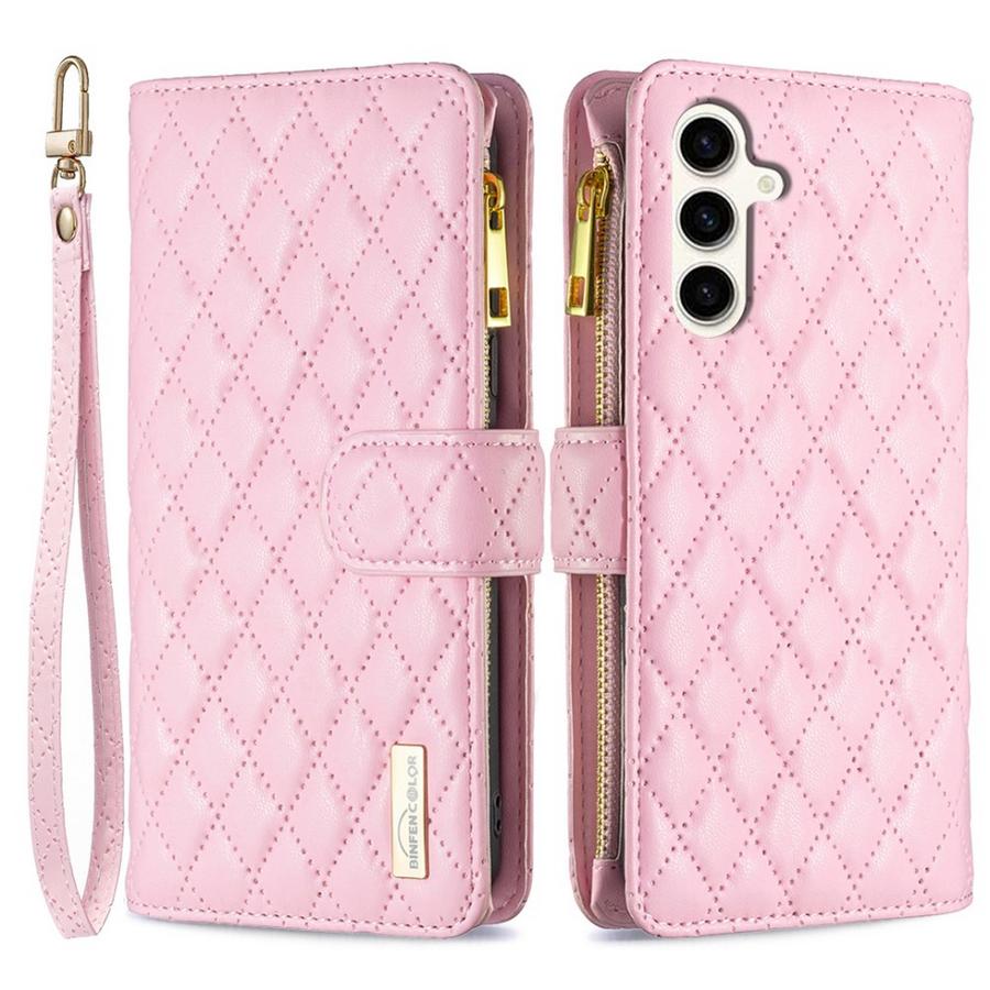 Samsung Galaxy S23 Fe 5G Lompakko Rhombus Violetti