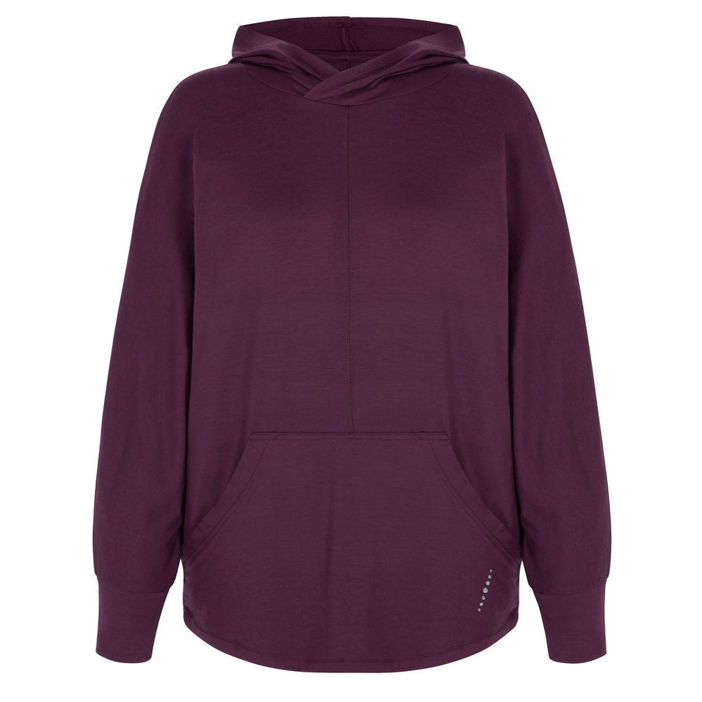 Asquith Mellow Hoody -Bambuhuppari Berry