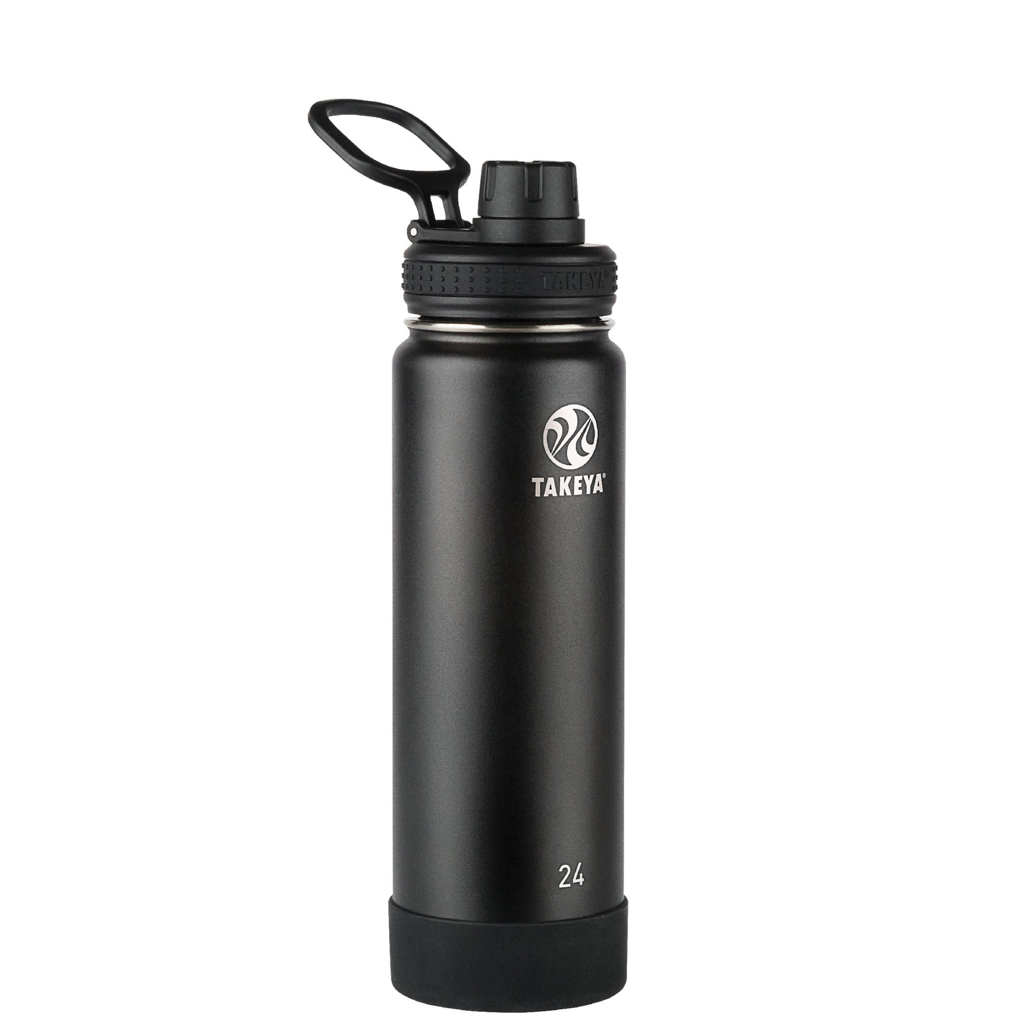 Takeya 24 Oz 700Ml Actives Insulated Water Bottle -Teräksinen