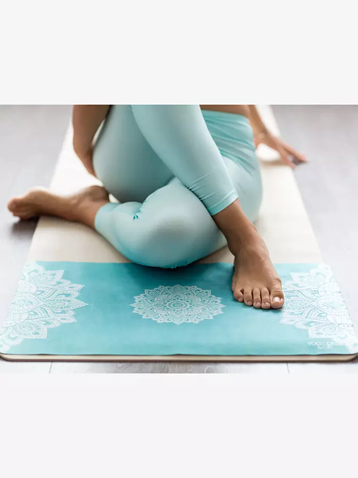 Yoga Design Lab Hand Towel Mandala Turquoise