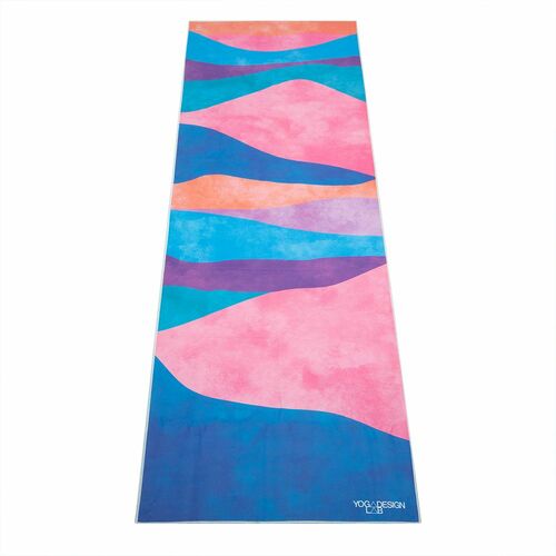Yoga Design Lab Hot Yoga Towel -Joogapyyhe Mandala Turquoise